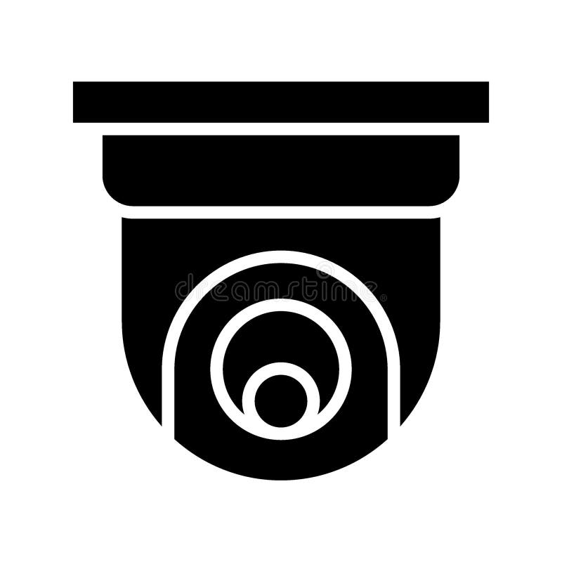 Cctv Camera Icon Vector Symbol Design Illustration Stock Vector