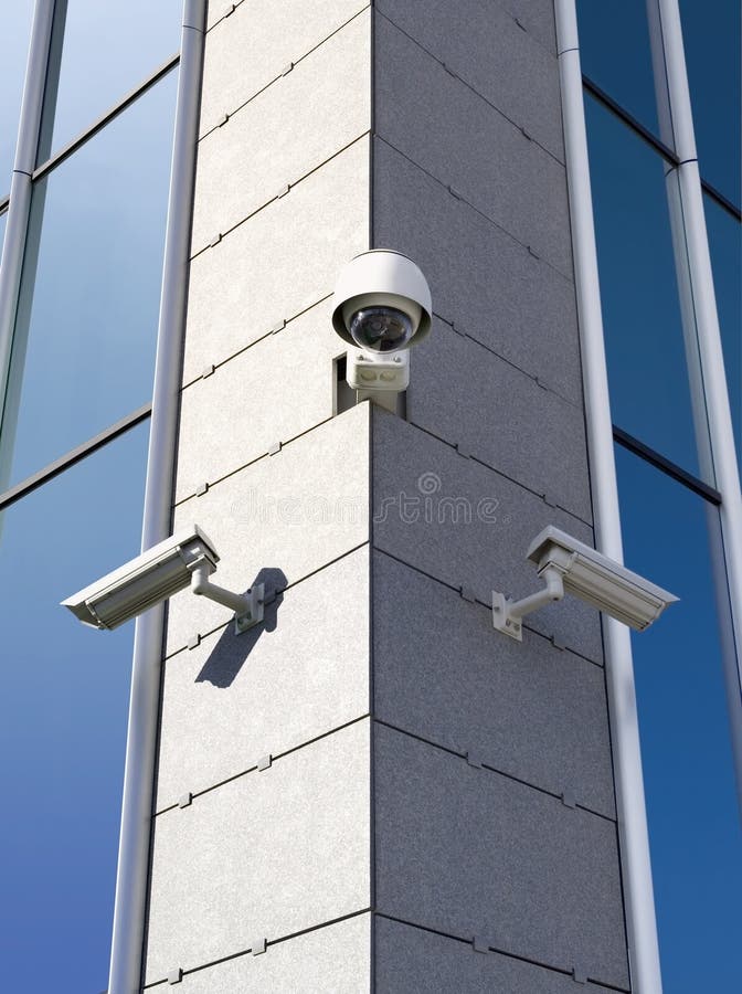 Download Security cameras stock image. Image of technology, record - 2033097