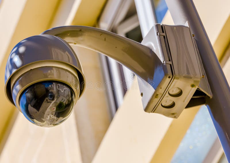 Security CCTV Camera or Surveillance System in Office Building Stock