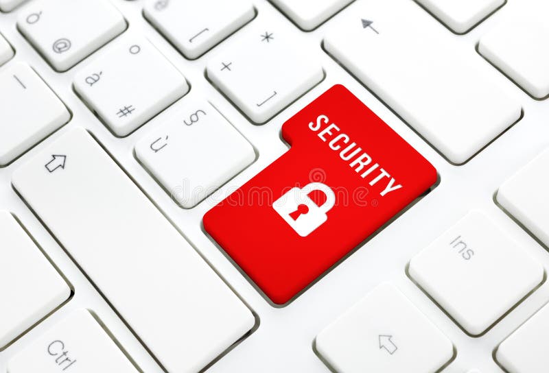 Security internet login concept royalty free stock image