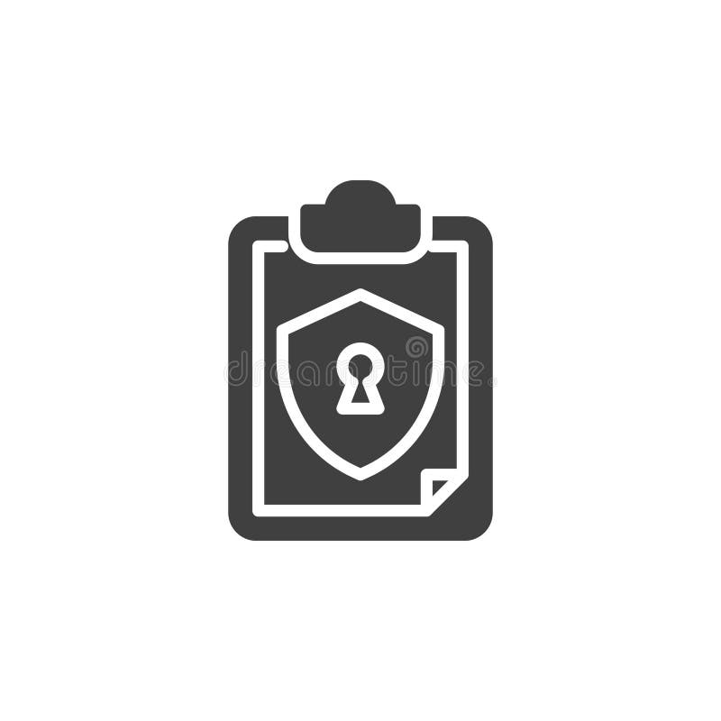 Security protocol vector icon vector illustration