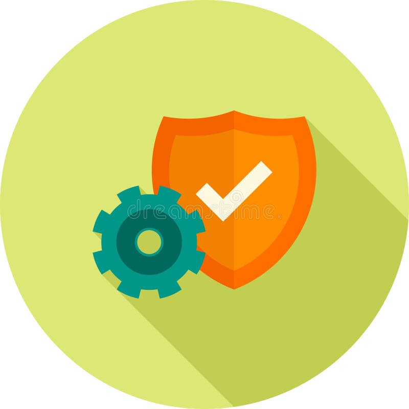 Security Settings vector illustration