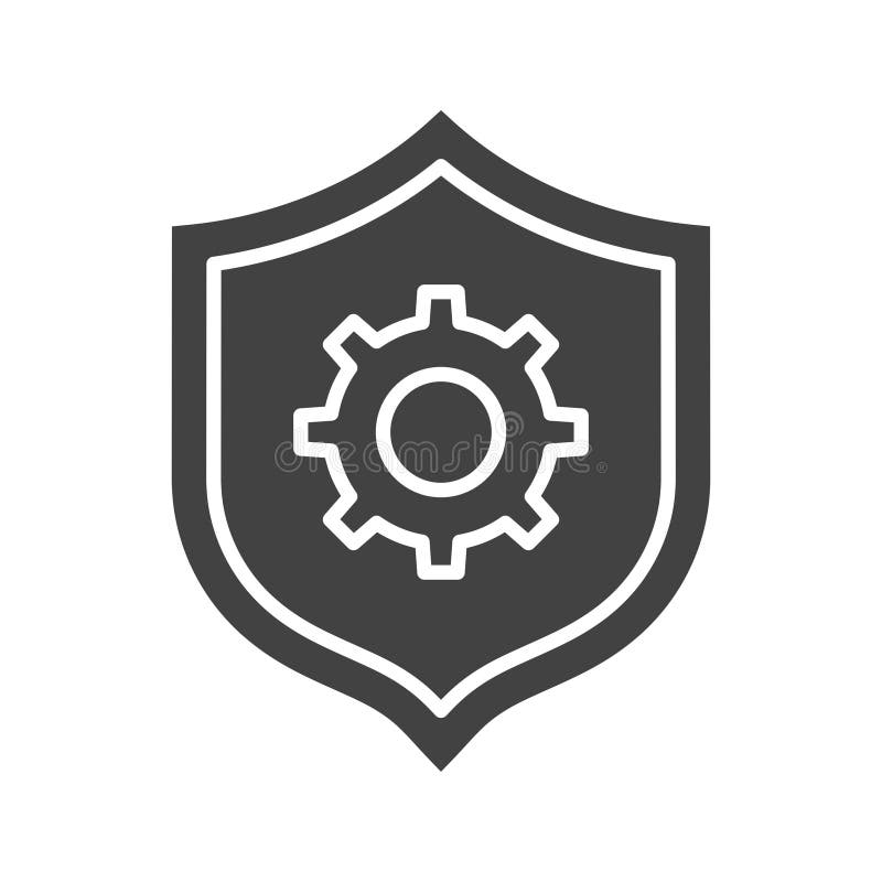 Security Settings icon vector image. royalty free illustration