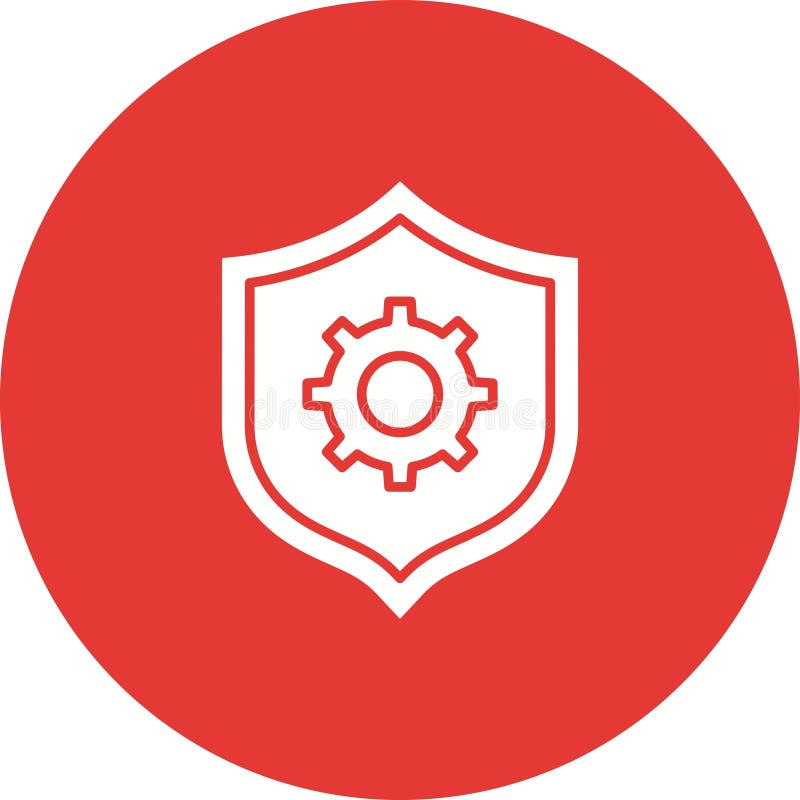 Security Settings icon vector image. vector illustration