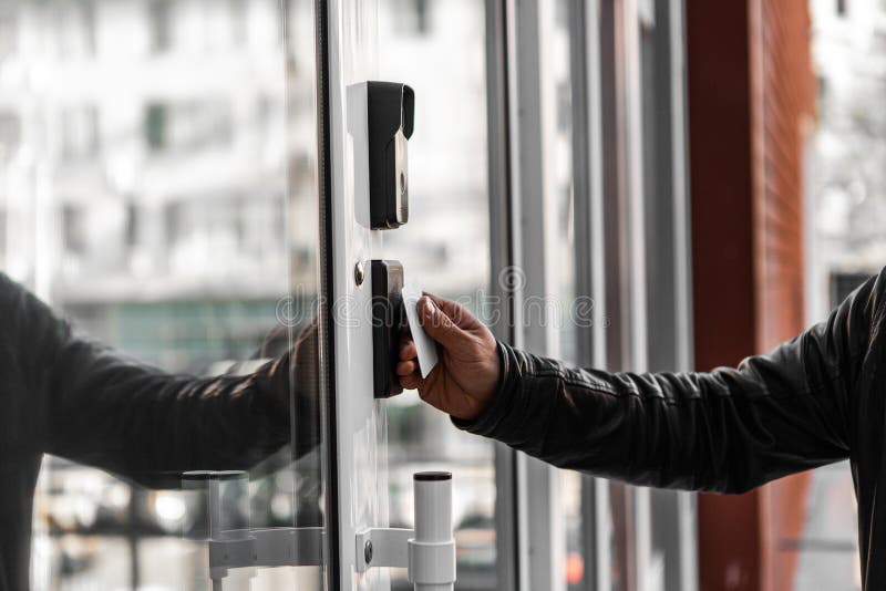 Security technologies, security systems, electronic keys, motion sensors. stock images