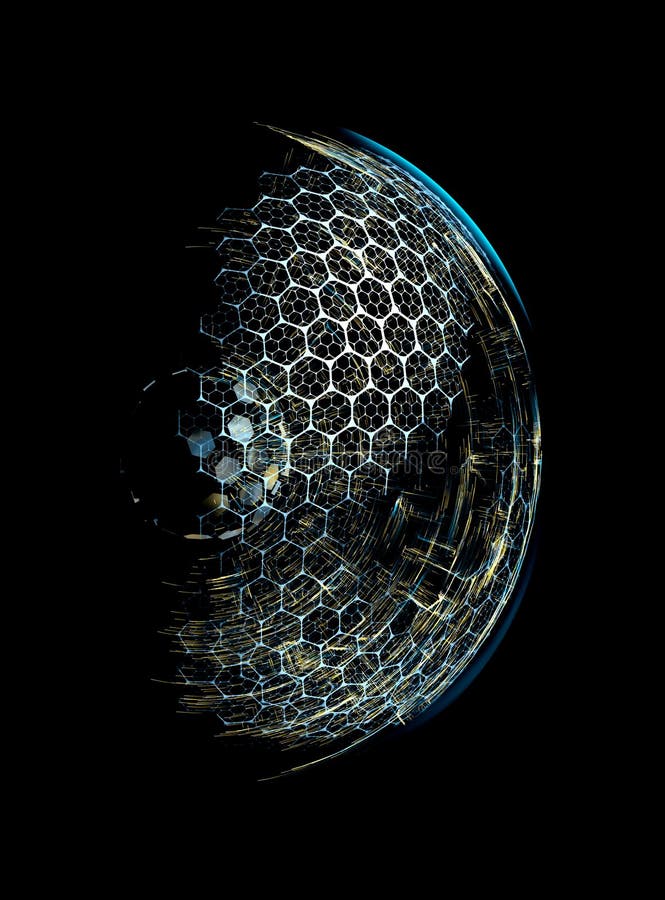 Security, Technology Innovation And Global Communications Network. Abstract Digital Background royalty free stock images Security, Technology Innovation And Global Communications Network. Abstract Digital Background royalty free stock images
