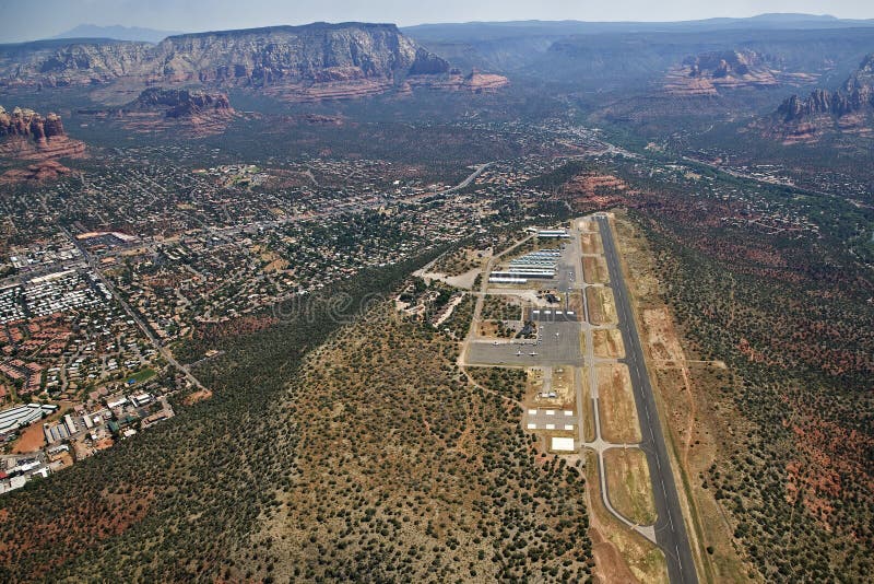 Sedona Airport stock photo. Image of creek, hills, clouds 25891404