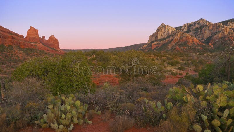 Sedona Desert Panorama stock image