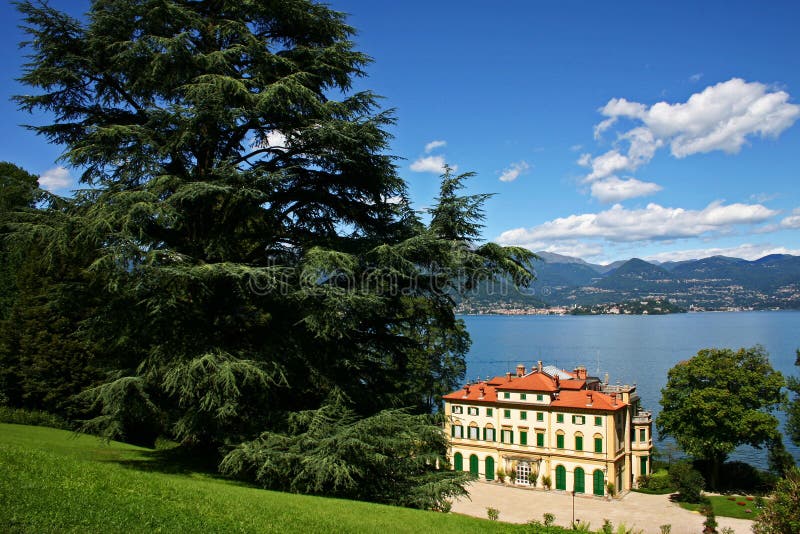 Villa Pallavicino - lake maggiore italy. Villa Pallavicino - lake maggiore italy