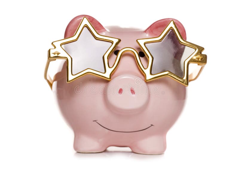 Seeing stars piggy bank