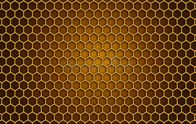 Seemless Honeycomb Pattern Design. Abstract Honeycomb Background.