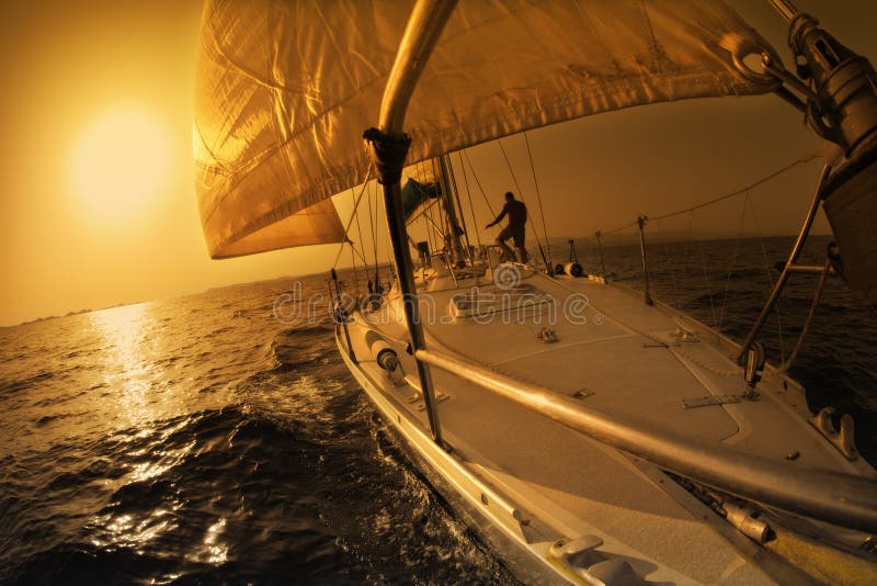 Segelboot stockbild Segelboot stockbild