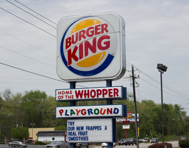 Segno del ristorante del Burger King