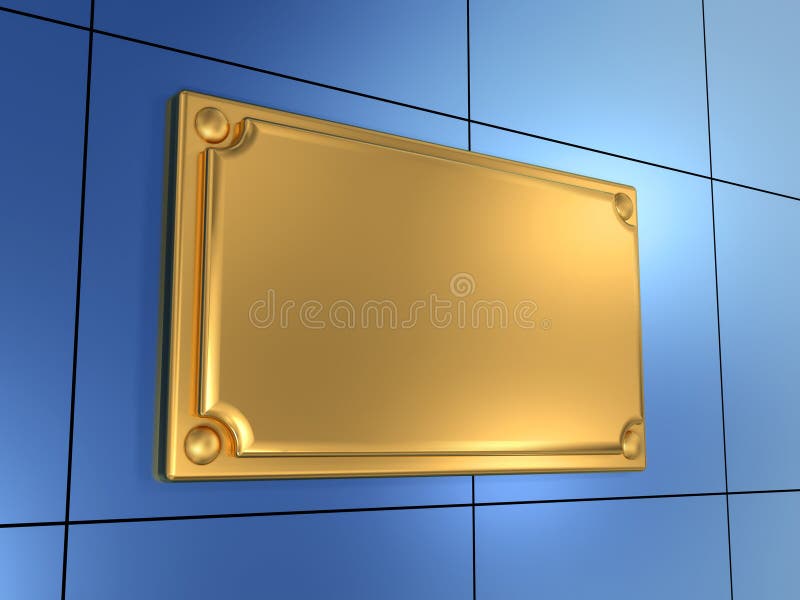 Targhetta Porta Personalizzata In Plastica Dorata - Incisione Nome/Numero, 100x36mm - Foto 9