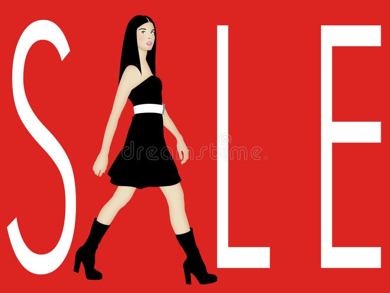 Segno di vendita illustrazione vettoriale Segno di vendita illustrazione vettoriale