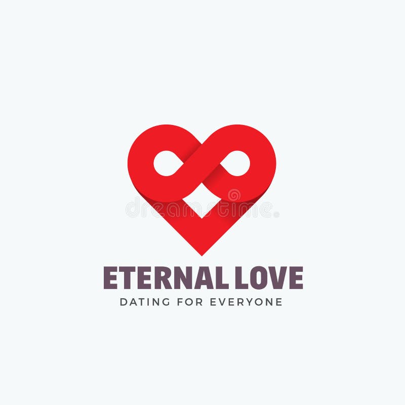Segno eterno, emblema o Logo Template di vettore dell'estratto di amore Miscela dell'icona di simbolo e del cuore di infinito Con illustrazione vettoriale Segno eterno, emblema o Logo Template di vettore dell'estratto di amore Miscela dell'icona di simbolo e del cuore di infinito Con illustrazione vettoriale