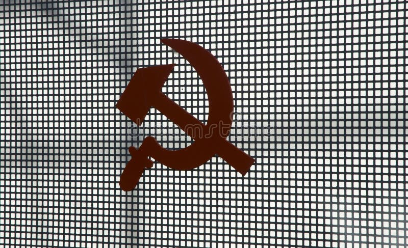 Segno rosso di comunismo