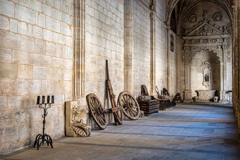 Segovia, Spain - Jul 06, 2023: Interior of the Catedral de Santa Maria de Segovia in the historic city of Segovia, Castilla y Leon, Spain. Segovia, Spain - Jul 06, 2023: Interior of the Catedral de Santa Maria de Segovia in the historic city of Segovia, Castilla y Leon, Spain