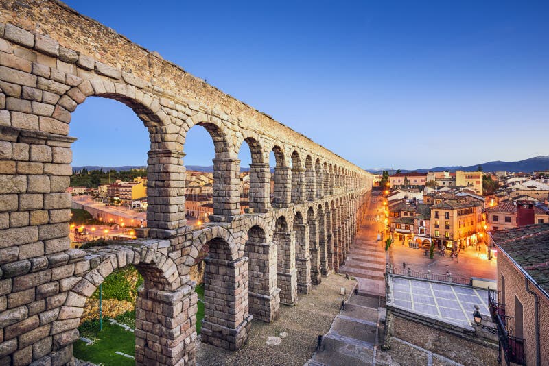 Segovia, Spanje Aquaduct