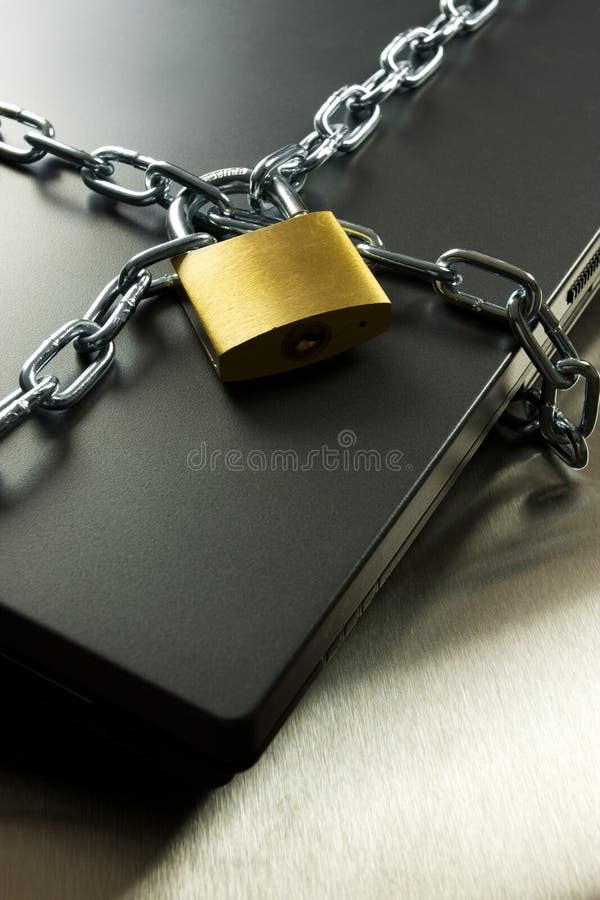 Segurança informática foto de stock