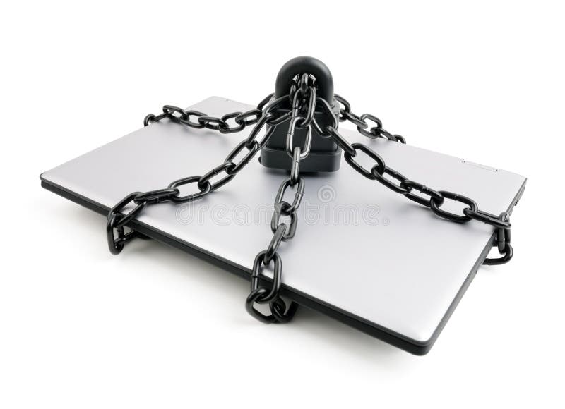 Seguridad del ordenador y de Internet fotografía de archivo libre de regalías Seguridad del ordenador y de Internet fotografía de archivo libre de regalías