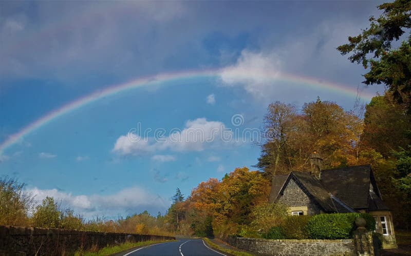 Sehen Sie den Regenbogen stockfoto Sehen Sie den Regenbogen stockfoto