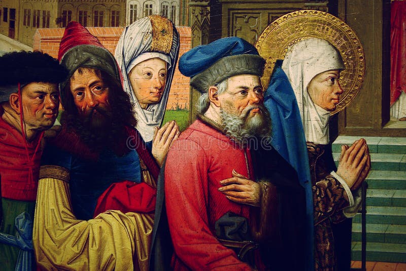 Sehr Alte Christliche Malerei Stockbild Bild von gläubiger, kirche