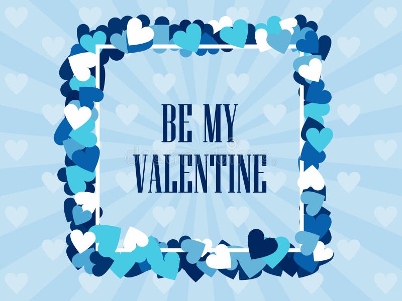 Seien Sie mein Valentinsgruß Festlicher Hintergrund für Grußkarten und -fahnen Vektor lizenzfreie abbildung Seien Sie mein Valentinsgruß Festlicher Hintergrund für Grußkarten und -fahnen Vektor lizenzfreie abbildung
