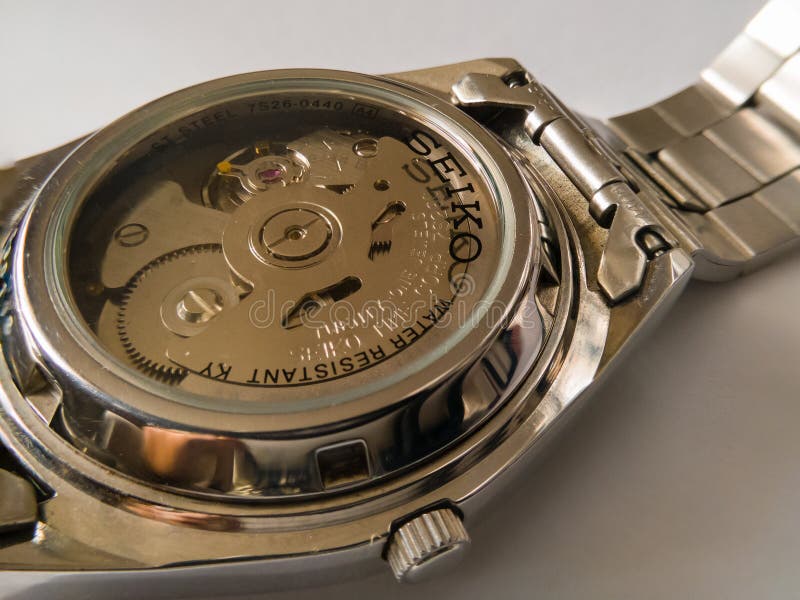 Seiko 5 Automatic 21 Jewels Men`s Wrist Watch Editorial Stock Image - Image  of automatic, macro: 168138339