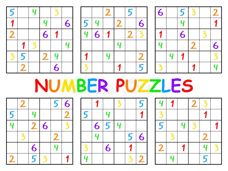 Jogo sudoku definido com respostas design vetorial simples