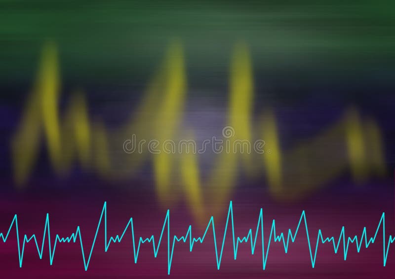 Seismograpic lines