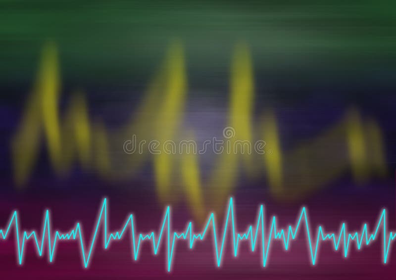 Seismograpic lines