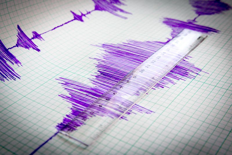 Seismological zariadenie na meranie zemetrasenie.