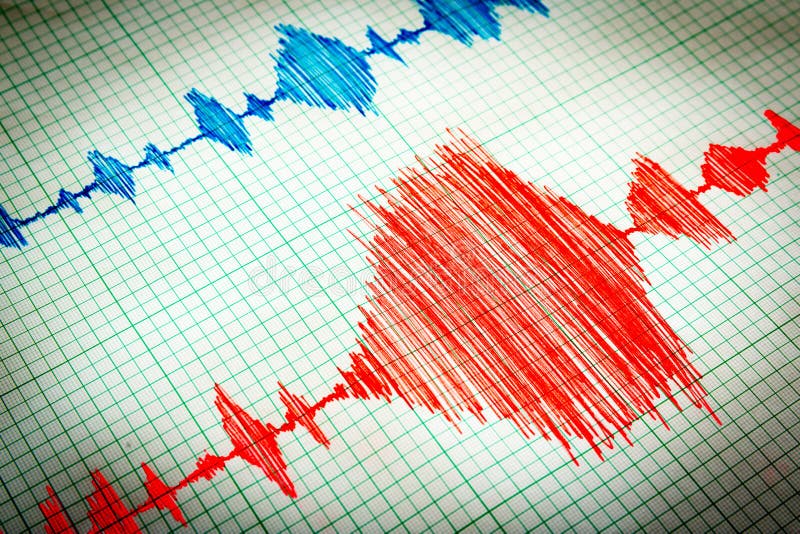 Seismological zariadenie na meranie zemetrasenie.