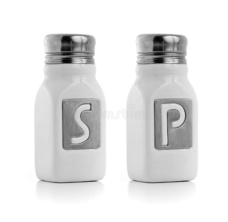Sel et poivre image stock Sel et poivre image stock