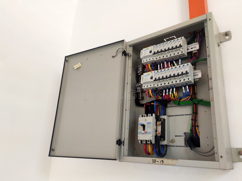 Electrical Distribution Board and it`s Component in the Installation