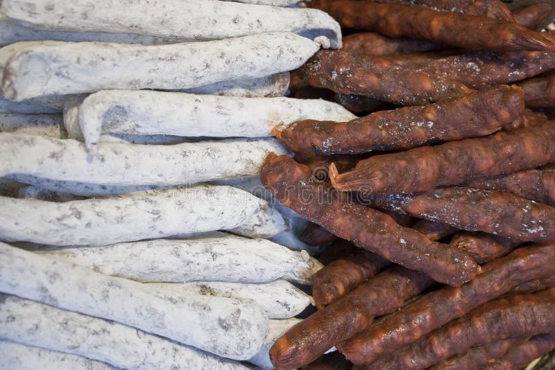 Selection of French Sausages