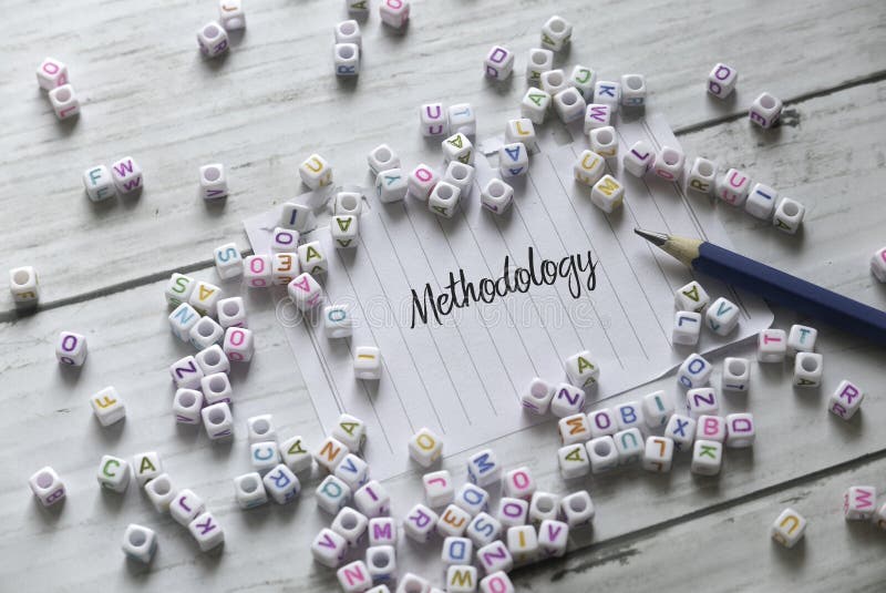 Selective Focus of Alphabet Beads,pencil and Paper Written with