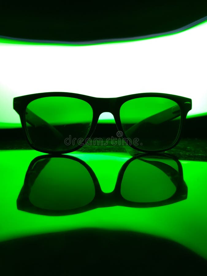 A black sunglasses stock images