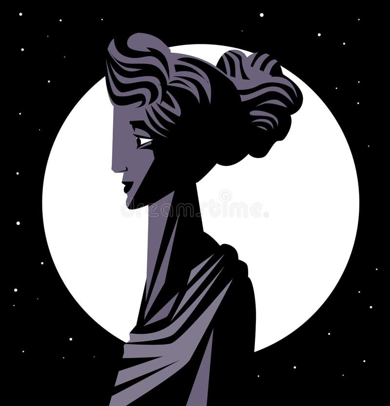 Goddess Selene Stock Illustrations 1 Goddess Selene Stock Illustrations Vectors Clipart Dreamstime