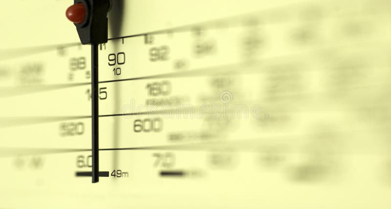 Seletor de rádio imagens de stock royalty free Seletor de rádio imagens de stock royalty free