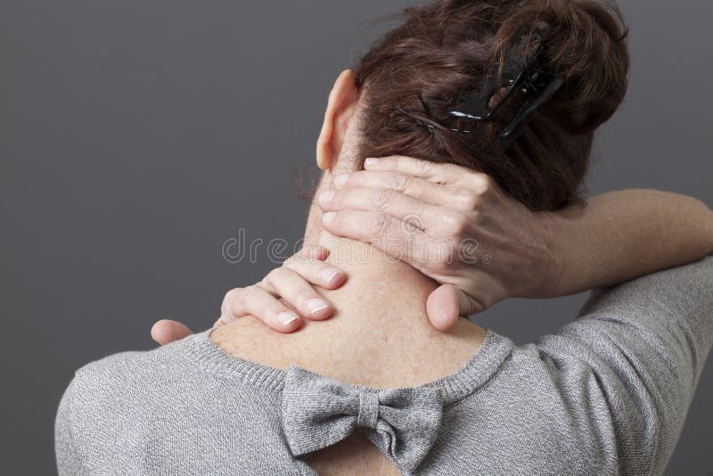 Self-acupressure for relaxing shoulder and backache