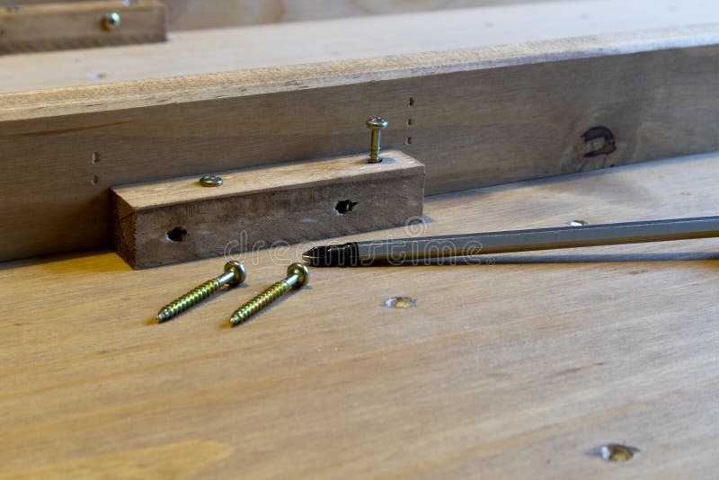 Self assembly furniture stock photo. Image of assemble 124699752