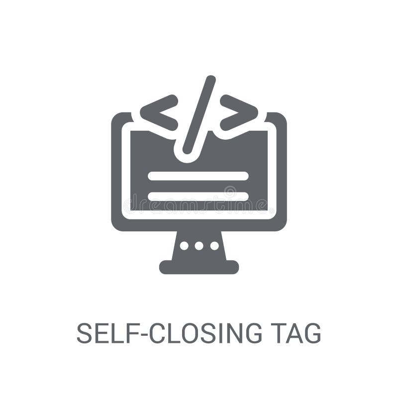 Self closing tags html. Check tags