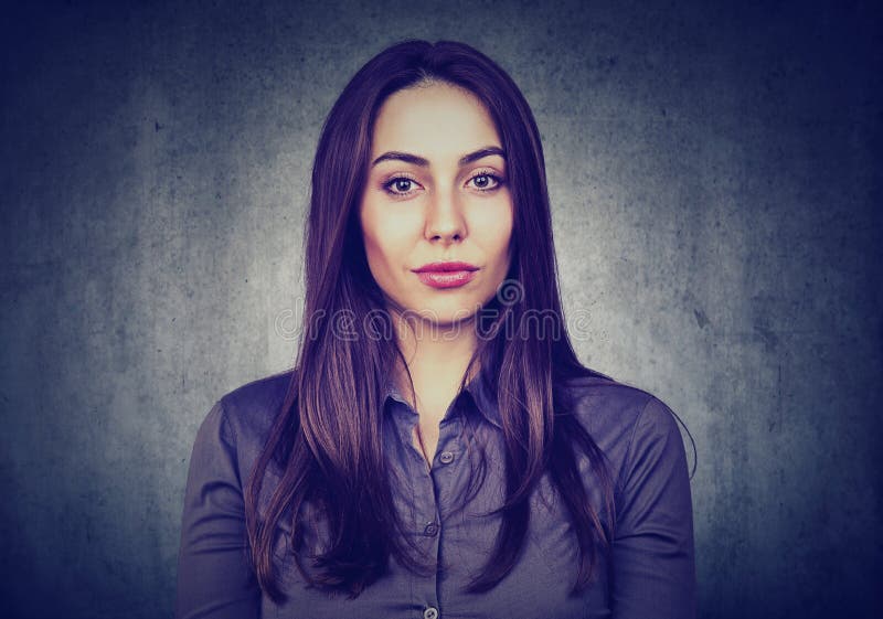 Self confident beautiful woman stock photography Self confident beautiful woman stock photography