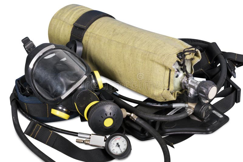 Self Contained Breathing Apparatus Stock Photo Image of protective