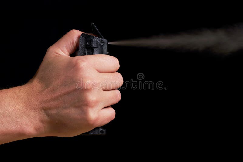 Self defense - using pepper spray