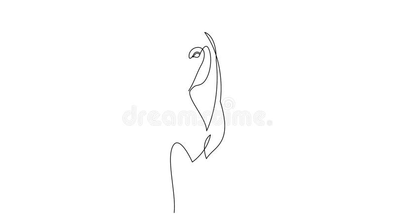 Self Drawing Animation Of Continuous Line Elegant Horse For Company Self Drawing Animation Of Continuous Line Elegant Horse For Company