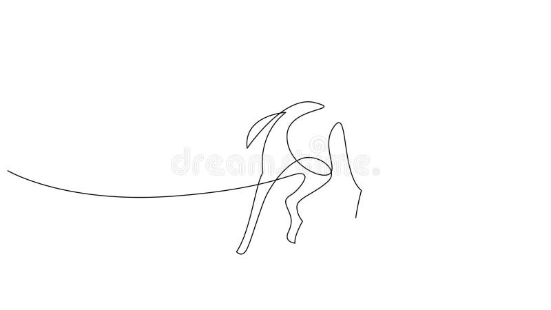 Self Drawing Animation Of Continuous Line Running Horse Animated One Self Drawing Animation Of Continuous Line Running Horse Animated One