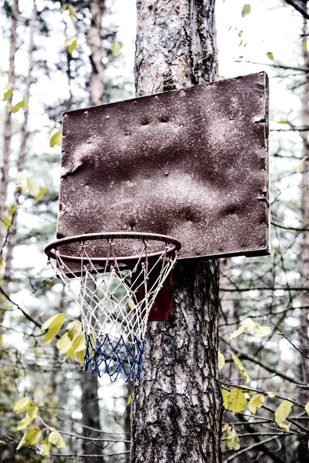 Self Made Outdoor Basketball Ring Stock Photos Free & RoyaltyFree